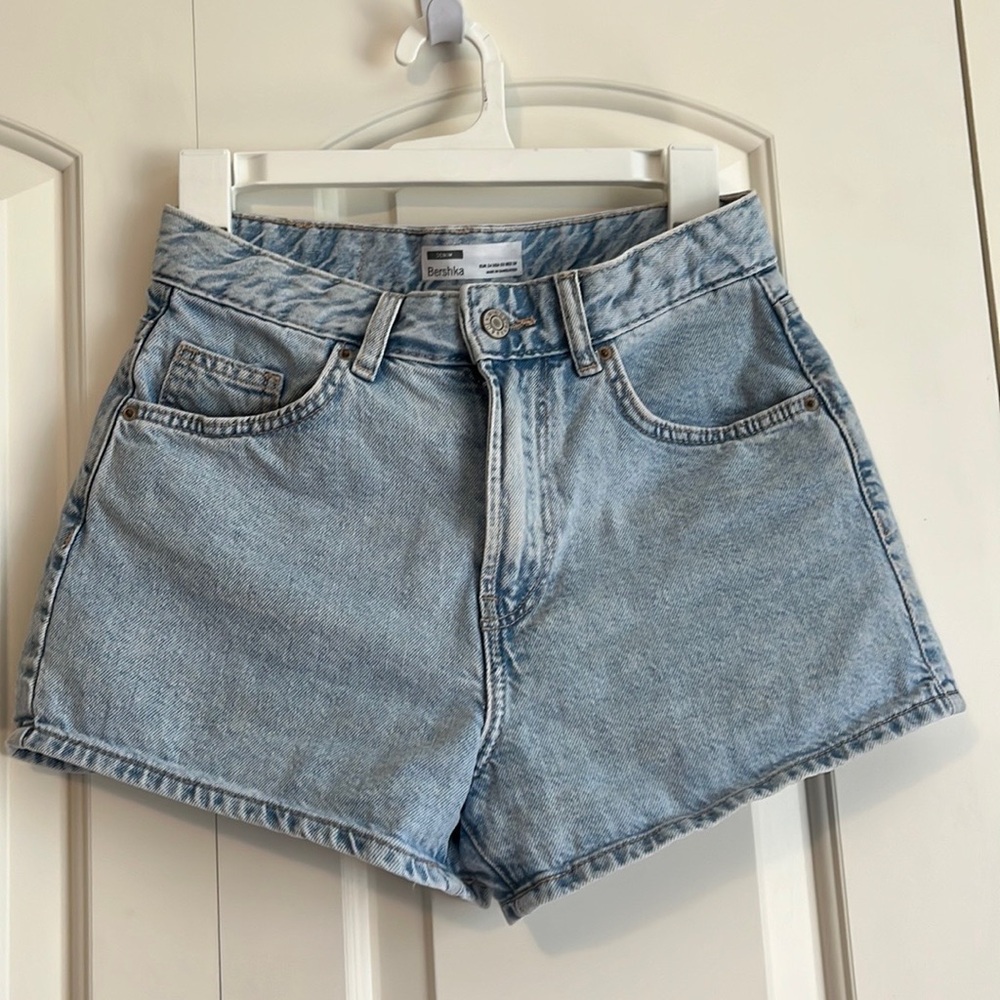 Bershka denim shorts, lightly used.